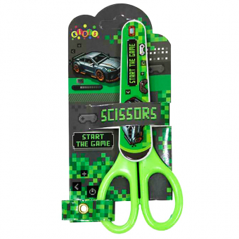 Купить Ножницы детские в футляре на блистере 13,5 см. "Supercar" оптом